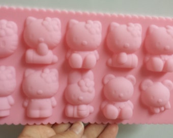 Kitten and Friends Silicone Mold