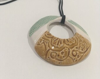 Honey and Mint Pendant