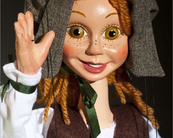 Marionette Dorotka from CzechMarionettes traditional handmade collection (made in Czech Republic)
