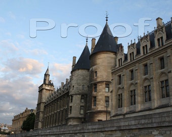 Paris 2009 - La Conciergerie from Seine River