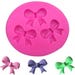 bow silicone mold - 3 cavity