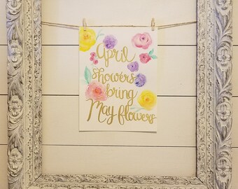 Spring Watercolor Painting