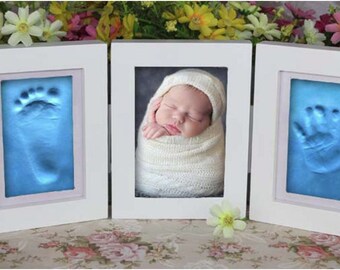 Clay Handprint / Footprint Photo Frame