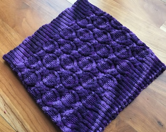 Pineapple Cable Cowl Pattern
