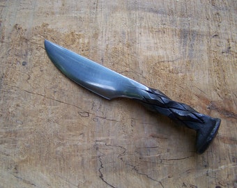 Railroad Spike Knife Hand Forged