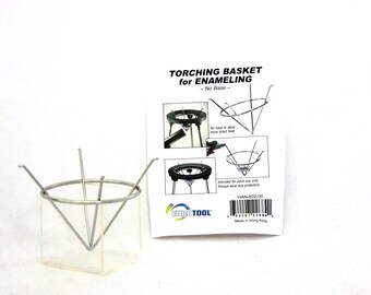 Stainless Steel Torching Basket For Enameling Etc. With No Base