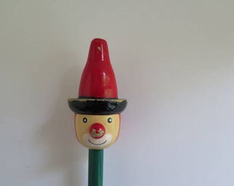 Clown Heads//Wooden Clown Heads//Toy Parts