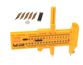 Adjustable Compass Circle Cutter Diameter 1-30cm Paper Leather Craft Tool Blades