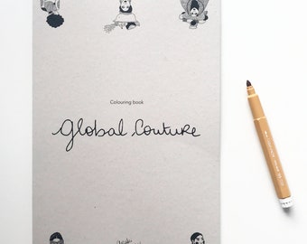 Colouring Book Global Couture
