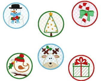 Christmas Quilted Coasters