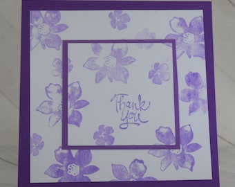 Handmade Thank You Card