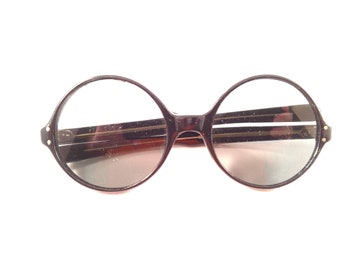 Black Framed Sunglasses with Black Tinted Lenses, All Plastic, Excellent Condition