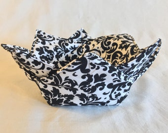Microwave Bowl Cozy, microwave bowl holder, soup cozies, soup bowl hot pad, icecream bowl holder, cozy, hot or cold cozy