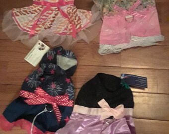 4 dresses only 1 of each left 4 for 25 dollars made and ready to ship size xx small