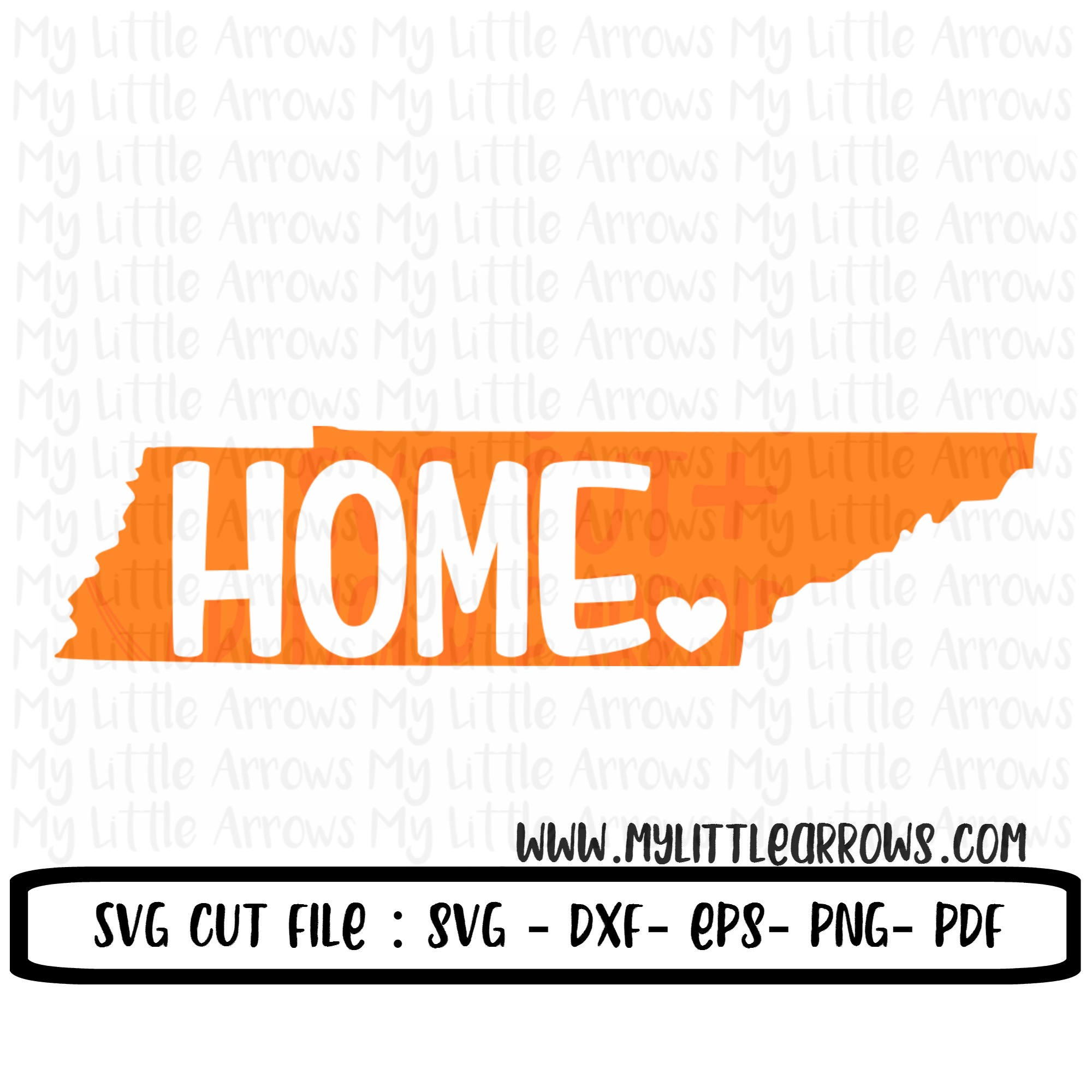 Tennessee home SVG DXF EPS png Files for Cutting Machines