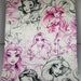 Book Sleeve (e-reader) - Princess Sketch Material