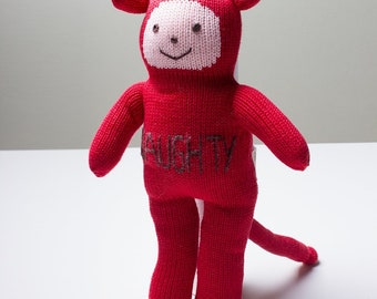 Estella Cotton Handmade Doll - Naughty 12"