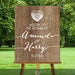 Rustic Wedding Welcome Sign / Rustic Welcome / Rustic Wood