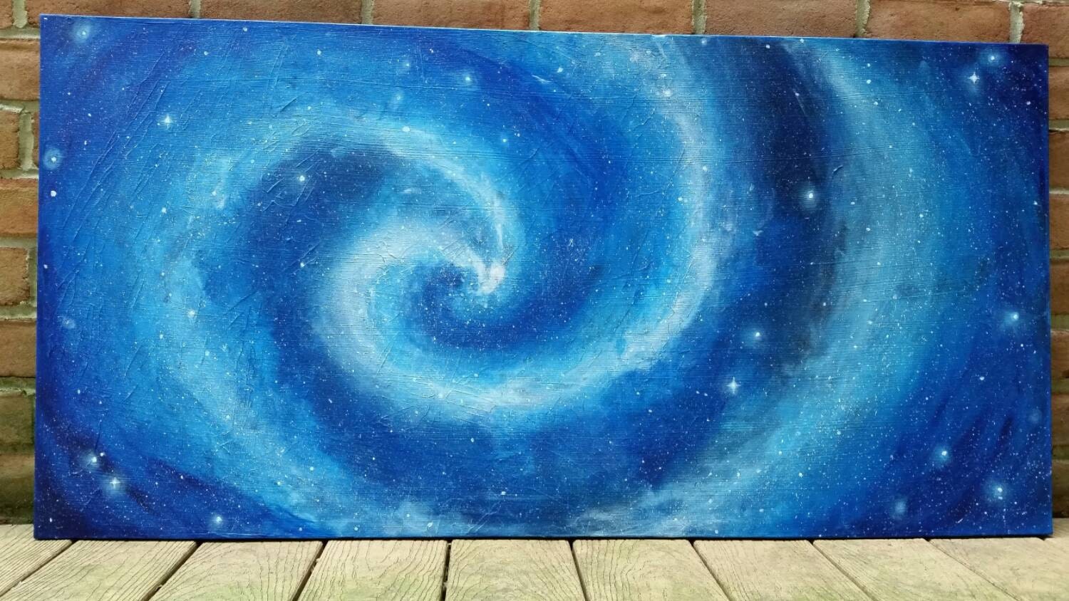 Galaxy Canvas Painting Space Painting Original Space Art   Il Fullxfull.819815767 9ll3 