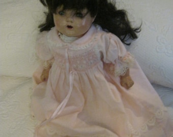 Vintage composition baby doll