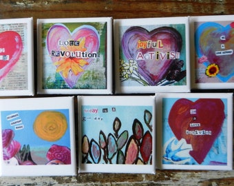 Love Activism Button Pack