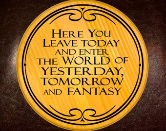 Magic Kingdom Welcome Sign