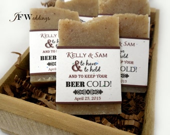 50 Soap Favors, Bridal Shower, Soap Favor Wedding, Bridal Shower Soap Favor, Unique Soap Favor, Personalized, Bridal Shower Gift, Beer Soap