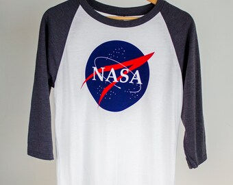 Nasa baseball tee | Etsy