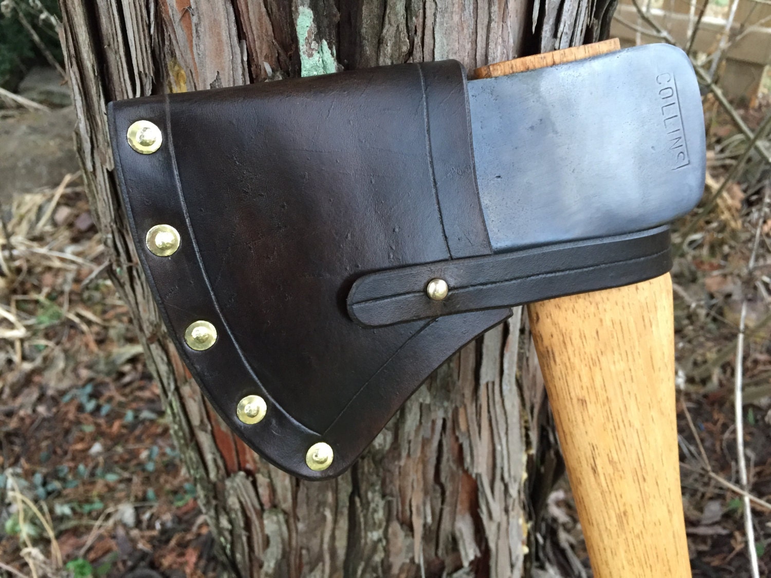 Vintage Collins Single Bit Axe Restored