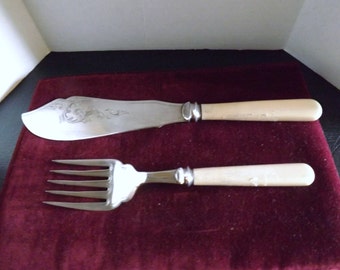 ANTIQUE FISHKNIFE @ FORK