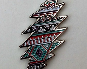 small grateful dead aztec 13 point bolt