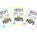 Treats for my Peeps Tag – Printable Easter Tags – Easter Gift Tags – Peeps Easter Printable Tags – Hoppy Easter – Digital Easter – Bunny Tag