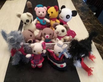 Amigurumi crochet toys