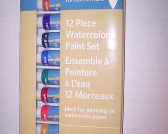 Artist Loft Watercolor Paint Set 12 Tubes 12 ML New in Box NIB