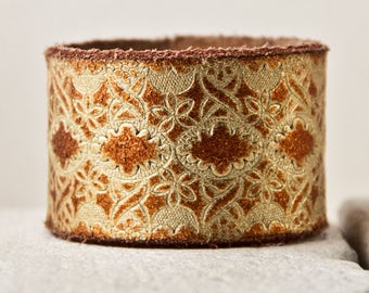 Leather Cuff, Leather Jewelry, Bohemian Jewelry, Women's Bracelet Wristband