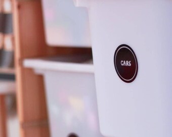 Round Pantry Labels