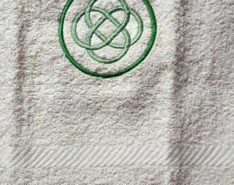 Celtic Infinity Knot Hand Towel