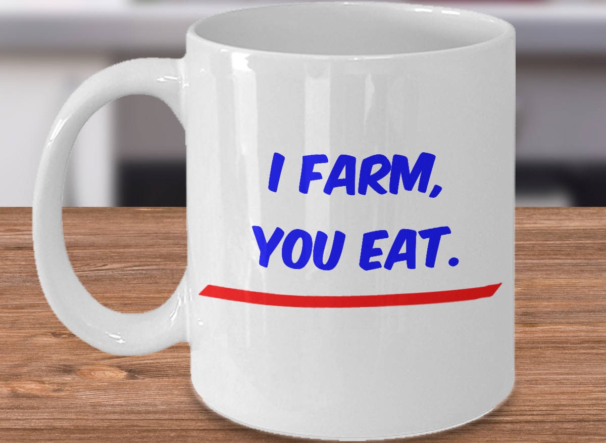 Mug for Farmers Farming Gift Mug Farmer Drinking Cup Farm