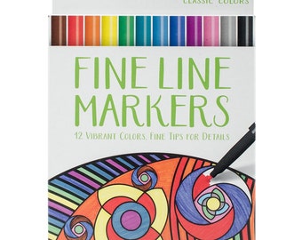 Crayola Fine Line Marker Set Pkg Classic Colors Great For Adult Coloring Crayola Fine Line Marker Set Pkg Classic Colors Great For Adult Coloring