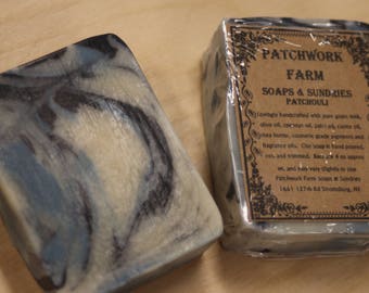 Goats Milk Soap, Cold Process Soap, Handmade Soap, Natural Soap, Farm Made, "Patchouli"
