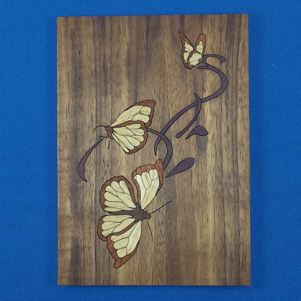 Marquetry Kit 5x 7 Butterflies
