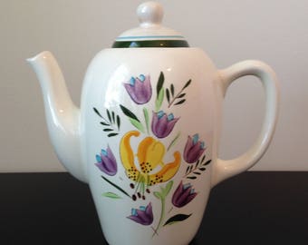 Vintage Stangl "Country Garden" Coffee Pot