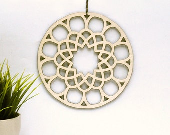 Wooden Mandala | Sacred geometry | mandala decors | wooden mandalas | arabic mandalas | wood hangings | mandalas