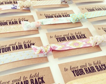 SALE | ASSORTED BOHO Hair Tie Favors, Boho Bachelorette Hair Ties, Bride Tribe Bohemian Bachelorette Hair Tie Favor, Wholesale Discount Sale