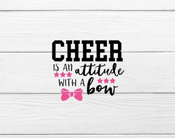 Cheerleader vinyl decal , cheerleading decal , sticker ,