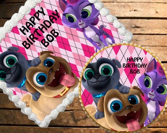 Puppy Dog Pals Edible Cake Topper