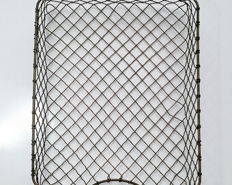 Old papers brass basket