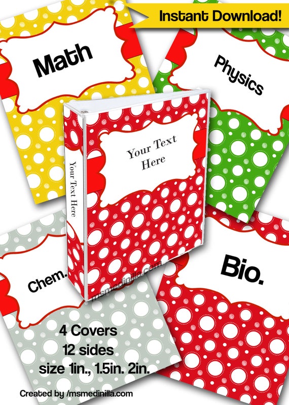 christmas binder covers