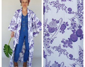 Vintage Kimono / Duster Coat / Kimono Cardigan