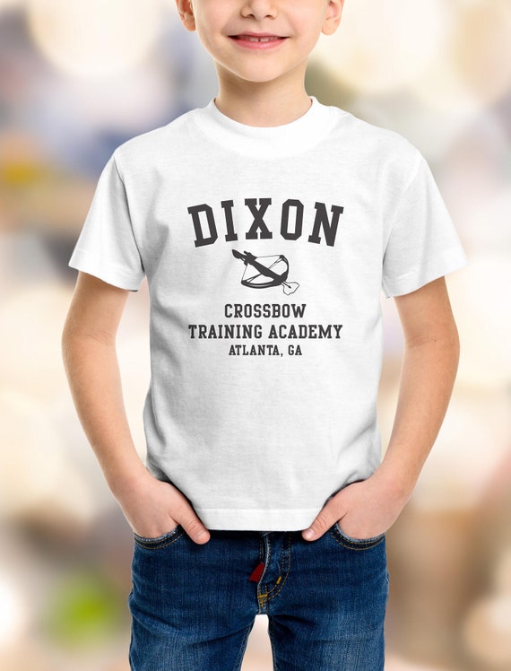 The Walking Dead "Dixon Crossbow Training Academy" Kids Shirt 2T-XL Available TWD